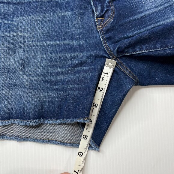 J. Crew Shorts Womens Size 27 Indigo Denim Stretch Blue Summer Casual Beach - Picture 6 of 8